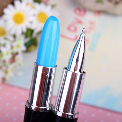 Wholesale 0.7mm Lip Stick Plastic Cheap Ballpoint Pens