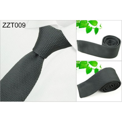 Plain Knitted Ties, Polyester Solid Ties, Men Ties